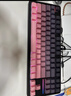 前行者X87Pro/Ultra无线客制化机械键盘有线蓝牙三模Gasket5层填充侧刻高颜值游戏电竞电脑平板iPad专用 黑莓粉侧刻-凯华黑马轴-三模-10000mAh 实拍图