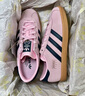 adidas「T头鞋」STADT经典时尚薄底运动板鞋男女阿迪达斯三叶草   清澈粉/蓝色/树脂黄(女生买小半码)   38 实拍图