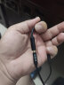晶华（JH）3.5mm公对母音频延长线 手机电脑笔记本平板耳机加长线 音响音箱话筒车载AUX连接线 黑色2米 A323G 实拍图