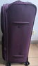 兰博军刀（Rambo Saber）行李箱牛津布拉杆箱商务旅行箱登机箱帆布密码箱超大容量箱子软箱 086A紫色拉链 22英寸 实拍图