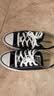 匡威（Converse）All Star夏季经典帆布男女低帮休闲运动鞋黑色 实拍图