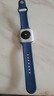 Apple/苹果 Watch SE 智能手表GPS+蜂窝款44毫米银色铝金属表壳丹宁色运动型表带S/M MXHX3CH/B 实拍图
