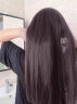 南京同仁堂泡泡染发剂植物配方女士专用自然黑纯不沾头皮自己在家染发男士用 黑茶色 599.9g*1瓶 植物精油泡泡染 实拍图