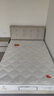 喜临门城市爱情大白垫 乳胶椰棕床垫 独袋弹簧 海绵垫子床架软硬两用 套餐:大白垫+云象燕麦色 1.5*2米 实拍图