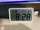 无印良品（MUJI）数字钟 大 白色 247*148*44mm 晒单实拍图