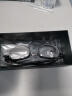 搏仕德（Boshide）近视眼镜 防蓝光眼镜 超轻半框防辐射眼镜 黑银框 左右眼100度 实拍图