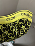 卡尔文·克莱恩（Calvin Klein）奢侈品男装男装 CK内裤男士单条装平角内裤 10425新年礼物送男友 黄色 XL 实拍图