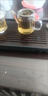 赏福茶盘家用轻奢现代小型沥储水式茶台功夫茶具竹茶盘简约托盘 胡桃色-长条长方盘黑底小号 【尺寸看图标注】 实拍图