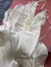古今（GUJIN）春夏新品性感冰丝睡袍带胸垫睡衣女家居服睡裙仿真丝晨袍套装L 实拍图