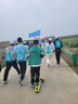 迈多米滑板车儿童男女孩大童3-6-8-10岁踏板滑滑溜溜玩具 荧光绿/前后双刹/折叠款 实拍图