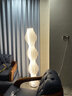 草群落地台灯现代极简奶油风客厅卧室床头沙发旁装饰直播间氛围灯 11片高度170CM单色暖光 实拍图