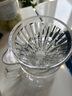 泰摩 冰瞳手冲咖啡滤杯 V60通用咖啡过滤器 滴滤咖啡过滤杯 标准版00号便携款【透明滤杯】 实拍图
