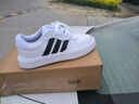阿迪达斯（adidas）男鞋板鞋 25冬季新款运动鞋透气轻便白色休闲鞋低帮鞋子男 时尚板鞋/小白鞋/热推款 43 实拍图