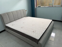 冠勇桦皮艺轻奢双人床1.8米2米现代简约软包婚床1.5米奶油风主卧大床 【浅灰色】皮床+20CM席梦思床垫 1.8*2M 框架结构 实拍图