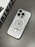 爵士驼【360°旋转支架】适用苹果15pro手机壳透明iphone15promax新款支点壳磨砂磁吸防摔全包商务简约男 【全透明】360°旋转支架|强磁吸附|赠膜 iPhone15 ProMax 实拍图