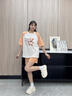 安之伴【巨凉感】2026新款纯棉睡衣女夏季甜美可爱卡通宽松家居服 浅橘色【柔软有弹性-超入眠】 M 实拍图
