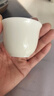 钰铨龙门 冰清玉洁玉润杯 德化传统中国白瓷高端茶具纯手工个人喝茶品茗杯 冰清玉洁玉润杯（限量版）-单杯 实拍图