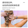 TELETIES美国进口发圈电话线(经典黑M款)发绳头绳泰莉圈高弹不勒发M-003 实拍图