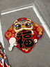 京东京造对联春节2025新立体春联6件套乔迁布置过年福字贴醒狮国潮风 实拍图