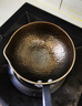 铿锵（KENGQ）章丘泼油小锅热油专用锅长柄烧油淋油锅辅食小铁锅加深迷你煎蛋锅 木柄圆底款13CM 【热锻手工】 实拍图