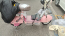 嘉宴新国标可上牌电瓶车成人电动自行车48V锂电小型电瓶车男女代步车 粉色 裸车-（不含电池充电器） 实拍图