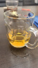 【⭐采销推荐】啤酒杯精酿扎啤杯套装玻璃杯家用冷饮杯酒杯带把手 菠萝啤酒杯1个255ML 实拍图