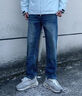 杰雷诺美式复古加绒牛仔裤男厚款2025新款宽松直筒裤子男春秋水洗休闲裤 蓝色 34 适合165-180斤 实拍图