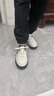 Dian.Aibu轻奢男鞋2025夏季新款头层牛皮休闲男鞋防臭板鞋防滑时尚运动鞋男 白蓝色【品牌男鞋】限量款 40 （皮鞋码）现货 实拍图