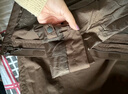 骆驼（CAMEL）冲锋衣防风三合一可拆两件套登山服119AX砖石褐/红木棕,男XL 实拍图