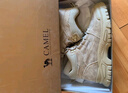 骆驼（CAMEL）男士马丁靴秋冬加绒户外运动休闲复古工装鞋 GE12235362R 深沙 41 实拍图