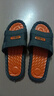 润华年  防滑韩版拖鞋男夏居家用浴室情侣男士凉拖鞋外穿 PVC-859-黑橙 40-41(适合39-40脚) 实拍图