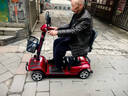 康倍星老年代步电动车四轮双人老年助力车小型电瓶车折叠电动轮椅车KBX 【KBX-04双座款】20A锂电池+500W大电机 实拍图