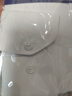 罗蒙（ROMON）翻领长袖衬衫男商务职业正装中青年纯色工装休闲蓝色衬衣男士上衣 白色【单件装】 40 实拍图