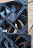 银昕（SilverStone）12cm鲨鱼黑扇机箱风扇SF120B(2500高转速/100CFM大风量/PWM调速) 实拍图