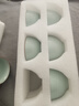 苏氏陶瓷（SUSHI CERAMICS）汝窑开片六杯开片可养金线个人杯主人杯品茗杯6个 实拍图