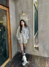 RXXBFB松糕厚底老爹鞋女春夏季百搭小个子增高休闲鞋子女网面透气运动鞋 银色 40 (250mm) 实拍图
