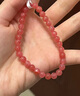 碧芳琼7A收藏级天然水晶冰种红纹石手串红水晶发晶手链生日礼物送对象 7mm冰种红纹石收藏级 实拍图