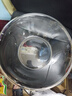 成人脸盆洗衣盆小盆子透明PET高颜洗脸盆塑料盆洗菜盆大号家用 钢化水晶PET材质脸盆（透明） 大号尺寸37.5*37.5*14.2cm 实拍图