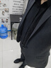 杰逊斯西服套装男韩版修身商务正装男士休闲西装外套新郎结婚礼服三件套 深灰色（西装+衬衫+裤子） XL（125-140斤） 实拍图