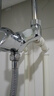 华厦金牛全铜电热水器混水阀明装冷热水龙头浴室淋浴花洒套装u型阀开关阀 全铜D款热水器龙头 实拍图