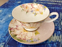 瓷侠客 咖啡杯碟高档精致女士英式下午茶茶具红茶杯碟勺套装 微瑕粉黛佳人（杯+碟） 实拍图