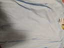 真维斯（JEANSWEST）长袖t恤女秋季基础款纯棉舒适宽松修身上衣内搭打底衫清水蓝M 实拍图