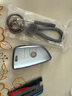 FHAO适用宝马车钥匙套扣3系325li壳高档包530五系1系x2x3x4x5x6刀锋i3 A款刀锋黑武士【贴标编织绳】 实拍图