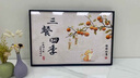 墨派餐厅装饰画现代简约饭厅横幅挂画轻奢饭厅背景墙厨房壁画免打孔 三餐四季 70*50cm【晶瓷】 实拍图