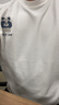 GLM华夫格短袖男夏季宽松大码重磅白色半袖简约百搭圆领男士t恤 实拍图