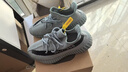 阿迪达斯Yeezy350灰湖绿夏日透气椰子男女休闲鞋HQ2060 39 实拍图