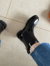 思加图冬季新款切尔西靴短靴女皮靴EFF06DD2 棕色（单里） 38 晒单实拍图