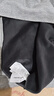 JEANSWEST LIFE真维斯加绒卫衣男秋冬季加厚保暖外套三角设计重磅灰色圆领上衣 实拍图