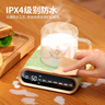 SOIP加热杯垫100℃可烧水恒温一体热牛奶神器带杯子恒温暖杯垫家用办公电热奶器宿舍养生壶迷你恒温杯 橄榄绿-165W加热提速230%-带杯子 0.1L 实拍图