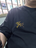 ARC'TERYX始祖鸟 KRAGG COTTON LOGO SS 透气 男子 棉质短袖T恤 24K BLACK/黑色 XL 实拍图